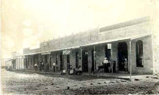 An old photo of McDade, Texas